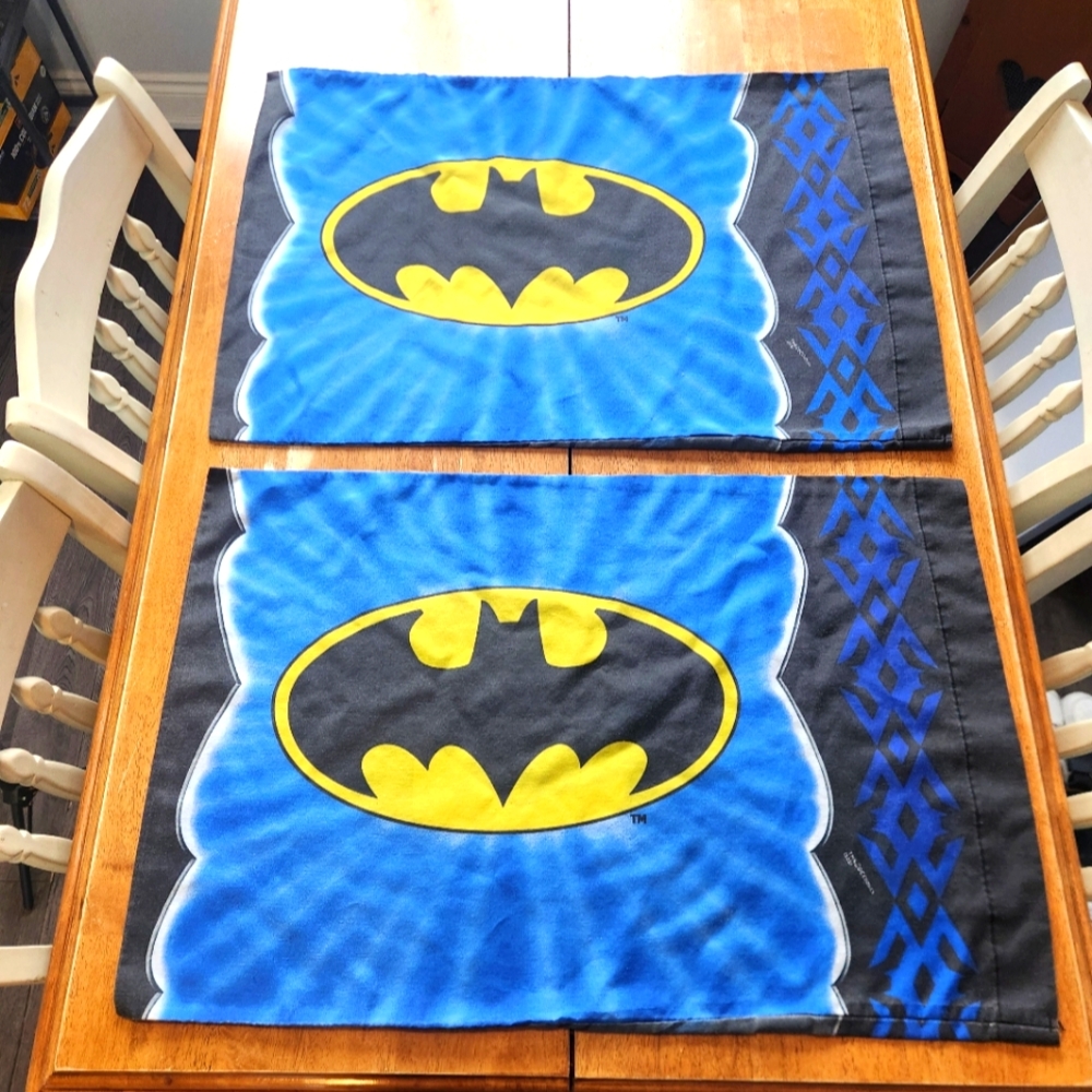 Vintage Batman Pillow Cases (2)